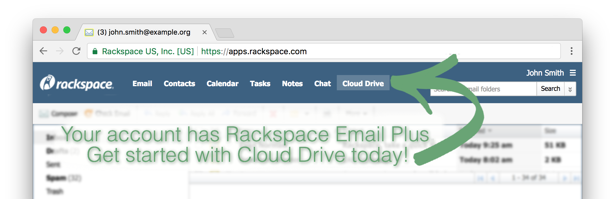 Rackspace Email Plus
